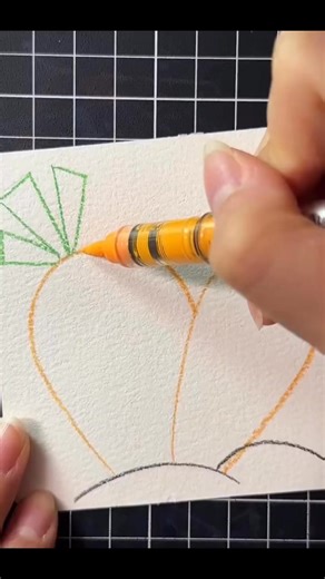 Plant carrots! #acrylic #drawing | Veladimir