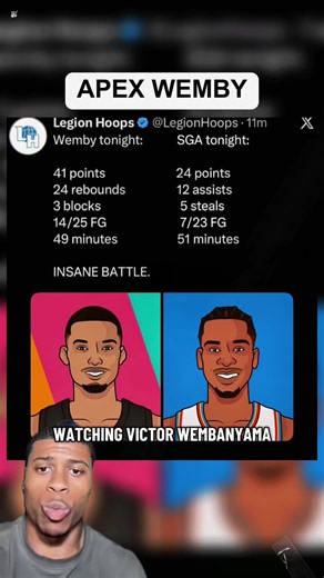 Wemby Dominates: 41 Points, 24 Rebounds in OT Win