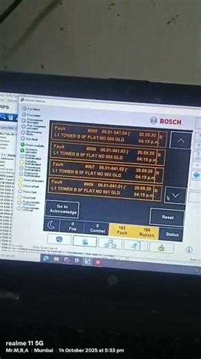 Troubleshooting Bosch System #shekhpurasecuritysystems #firealarm #alarm #bosch #boschservice