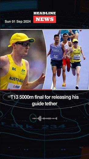 Australian Paralympian Disqualified for Breaking Guiding Rule at Finish Line