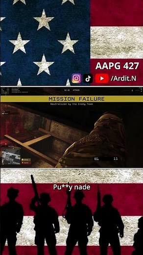 P**sy Nade #gaming #shorts #AAPG #america #americasarmy
