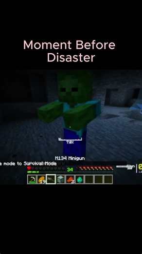 Moment Before Disaster minecraft