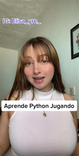 Aprende Python Jugando en CODÉDEX | Elisa_yre_ en Instagram y YouTube