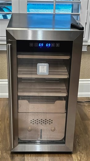 KingChii | Loving my 43L KingChii humidor! Precise temp & humidity control makes cigar care effortless. Loaded up with 350 sticks—no stress at all!... | Instagram