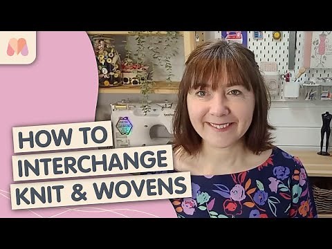 Interchanging Knit and Woven Fabrics & Patterns