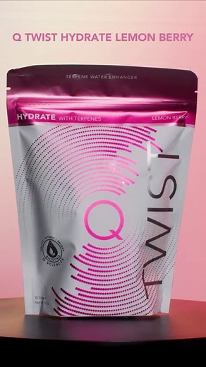 3.6K views · 47 reactions | Meet your new hydration obsession . Q TWIST HYDRATE Lemon Berry is insanely delicious. Featuring our one-of-a-kind Hydration Complex and our UPLIFT Terpene Blend, Q TWIST HYDRATE nourishes and hydrates the body using nature’s best ingredients. Have you tried our NEW Q TWIST formulas yet? Link in bio to purchase. | Q SCIENCES | Facebook