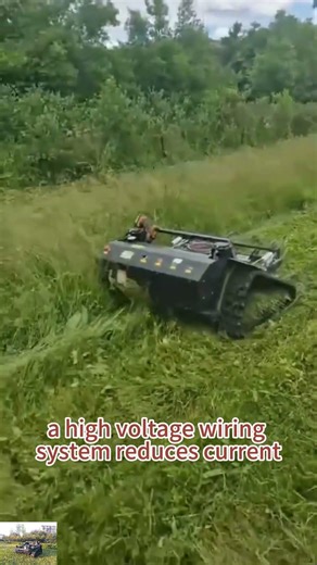 Remote controlled tracked brush mower China manufacturer factory distributor