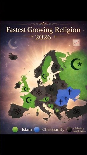 Religion Trends in Europe 2026 🌍