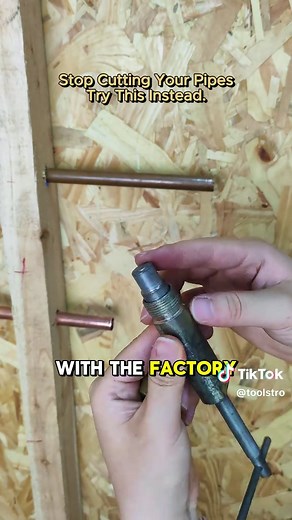 Effortless Copper Pipe Restoration Tool 🛠️
