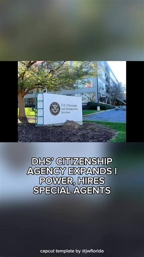 DHS’ CITIZENSHIP AGENCY EXPANDS POWER, HIRES SPECIAL AGENTS TO CRACK DOWN ON ILLEGAL IMMIGRATION • In a major win for immigration enforcement and border security, the Department of Homeland Security’s U.S. Citizenship and Immigration Services (USCIS) is stepping up its role in fighting immigration fraud and illegal immigration by hiring specially empowered criminal investigators. These new special agents will be armed, authorized to execute search warrants, make arrests, and use deadly force whe