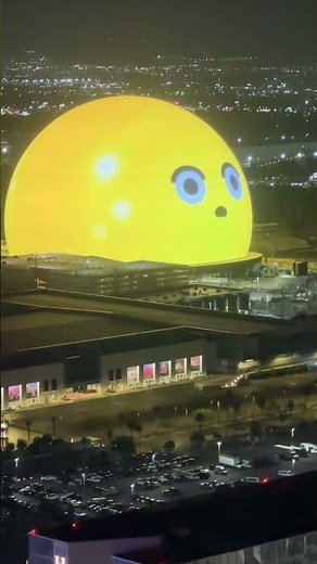 Las Vegas Sphere Becomes the Ultimate Emoji