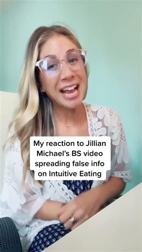 STFU Jillian 🙄 #intuitiveeating #haes #bodypositivity #foodfreedom #ItStartsOnTikTok #diet #dieting
