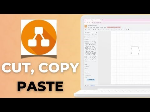 How to Cut, Copy & Paste Objects in draw.io – Beginner-Friendly Tutorial 2025