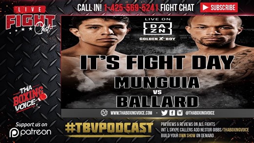 ☎️ Jaime Munguia vs. D'Mitrius Ballard Big Meech 🔥Live fight chat❗️