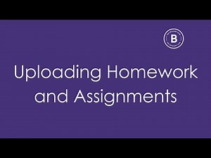 The Hub: How to upload homework and assignments