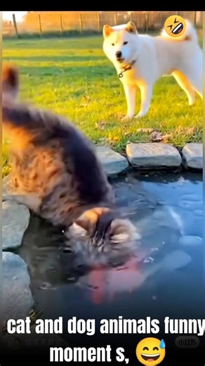Cat and Dog Funny Moments: Pet and animal#shorts