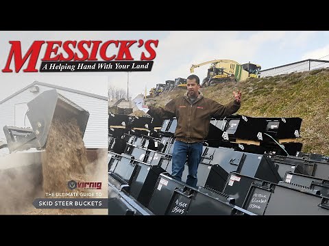 How to choose the right skid steer loader bucket