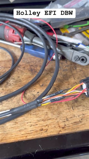 Holley EFI DBW(drive by wire) tech tip. “Turn up” wire.🤓 #HolleyEFI #holleyperformance #boostdoctor #efi #lsswap #fastcars #diy | Boostdoctor/Drive-By Racing
