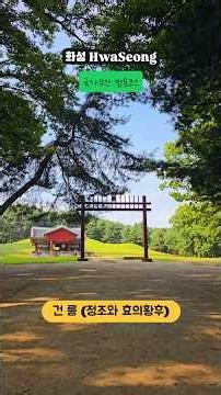 화성 융건릉 국가유산 세계문화유산 피톤치드 테라피 여행