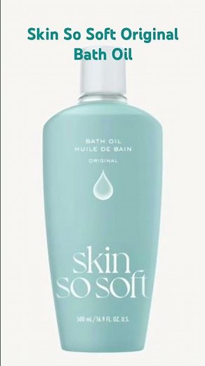 💙 Skin So Soft Original Bath Oil is a must-have for soft, smooth skin!