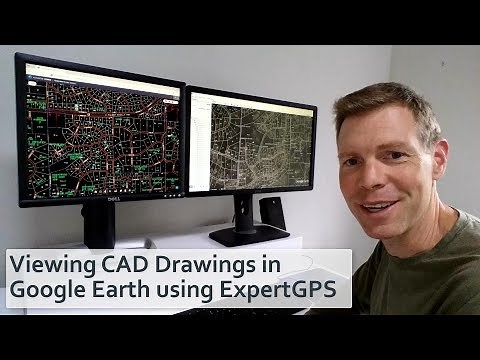 View DXF in Google Earth - Convert Any CAD Drawing to KML in Just Two Clicks