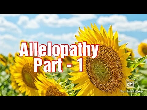 What is Allelopathy ? | Types of Allelopathy | factors affecting allelopathy effect.