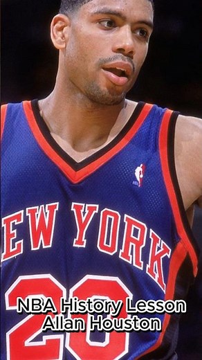 NBA History Lesson - Allan Houston #shorts