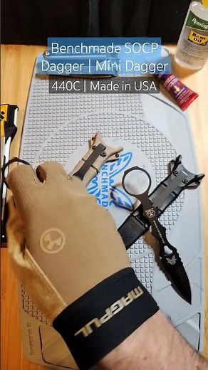 Benchmade SOCP Dagger, Mini Dagger | #knife #tactical #dagger #edc ‪@BenchmadeKnifeCompany‬