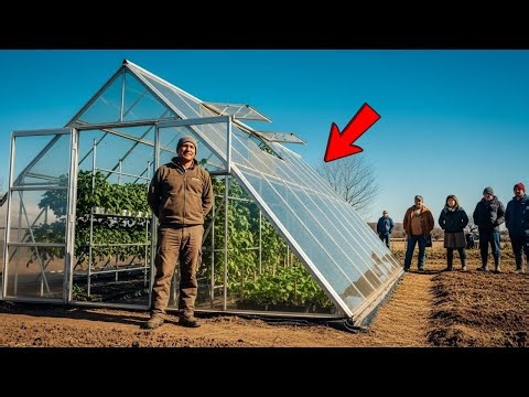 Farmer criticized for pyramid-shaped greenhouse — until plants grew three times faster