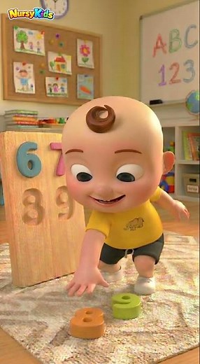 Learn Numbers 6-9 for Toddlers | Counting Blocks Part-2 #123 #learning