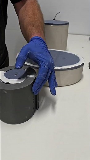 Making a new plaster mold of a 3 inch Flower Cascade pot