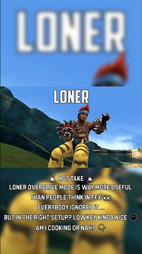 LONER MODE IS ACTUALLY BROKEN #FFX #FinalFantasyX