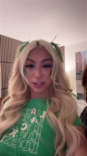 Me and my leprechaun fairy @ash #stpaddysday