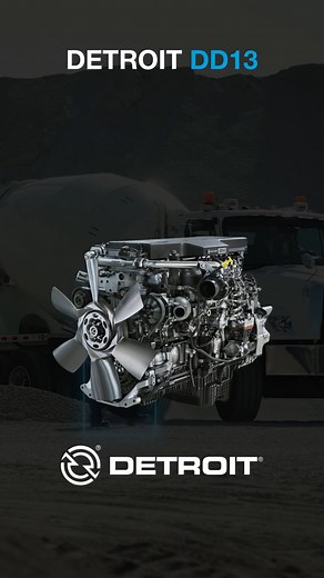 The DD13 engine combines proven Detroit engineering with advanced new components to maximize durability and minimize downtime in both on-highway and vocational settings. Its swirl piston combustion, wide-ranging torque delivery, and extended maintenance intervals ensure greater efficiency with every mile. | Demand Detroit