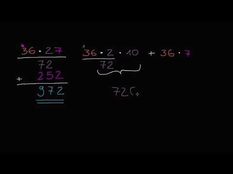 Zweistellige Zahlen multiplizieren