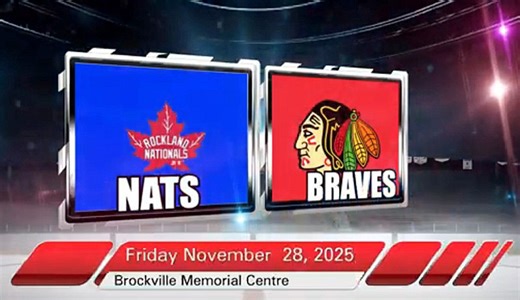 VIDEO HIGHLIGHTS: Braves Lost 4-3 in OT to Rockland Friday Night - Hometown TV12 Brockville