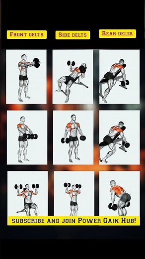 💪 Ultimate Shoulder Workout with Dumbbells – Build 3D Shoulders Fast!#usa