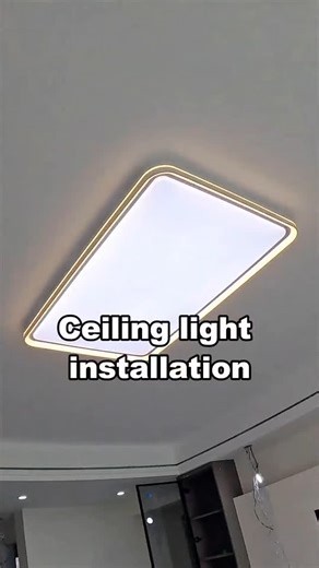 Alead Lighting on Instagram: "Living room ceiling light installation. #lamp #light #led #smarthome #lightingdecor #homedecor #lightingdesign #lampdesign #interiordesign #lampfactory #ledstriplights #ledstrips #diy #installation #designer #architect #architecture #instagood #home #atmosphere #aleadhome #aleadlighting #madeinchina #made-in-china"