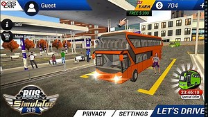 Bus Simulator 2019 "Route Rome Paris" Bus Driver Simulation - Android gameplay FHD #2