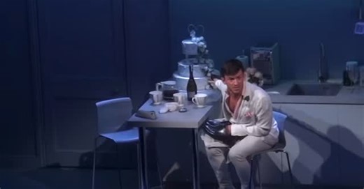 Broadway Besties Podcast on Instagram: "💍⚡️ Panic, speed, perfection ⚡️💍 Jonathan Bailey absolutely shines in Getting Married Today from Company. The breathless pace, the sharp delivery, the pure chaos — it’s a performance that leaves you equal parts laughing and gasping for air 😅🎶 Watching him sprint through Sondheim’s wildest tongue-twister while still acting every beat is a reminder of why Broadway is pure magic 🌟🙌 💭 Be honest: could YOU survive this song without passing out halfway th