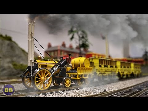 Hornby Stephenson's Rocket Train Pack - Model Trains with Real Sound