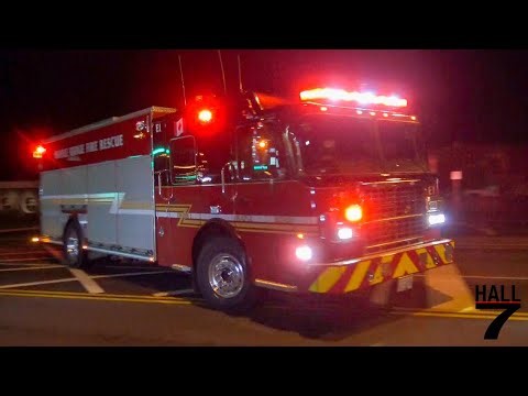 Maple Ridge Fire Rescue - Engine 1 & BCEHS Responding