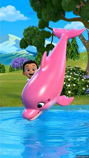 Learn Colors with Dolphin 🐬🔴🟡🟢 | Kids Learning #kids