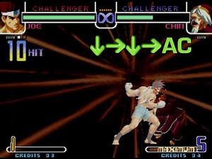 KOF 2002 Combos de Joe Paso a Paso