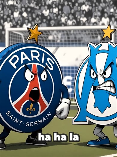 Les Marseillais, ne me détestez pas ! 😭 Marque un pote fan de l’OM pour le chauffer. 👇 #OM #Marseille #animation #Logo #psg #realmadrid #championsleague
