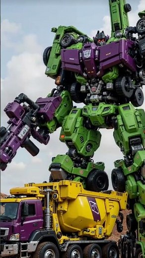 🚗💥 Green Transformer Car Transformation – Epic Robot Reveal! 🤖🔥