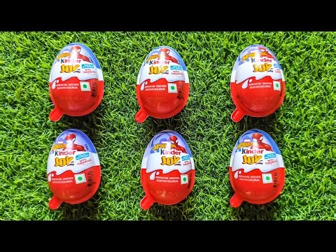 Some Lots of Candys / Opening Sweet Surprise Eggs ASMR 🍭 Spider Man Chocolate Eggs Unwrapping Candy