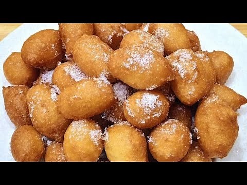 DONUTS IN 5 MINUTES! No kneading or resting time 👌. easy and delicious recipe.