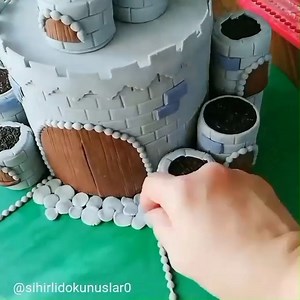 Beautiful castle cake with oreo | Amazing Cake Decorating