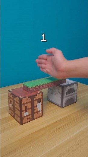 How many Minecraft blocks can be broken with one hand? EP2✋💥 #minecraft